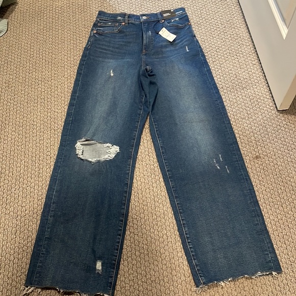 Wide leg super high rise jeans - Picture 2 of 3